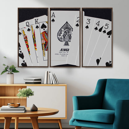 56787-MGV-CV-36X24-Playing Cards – Classic Poker Deck with Spades, Standard Size Durable Casino Quality Card Set for Magic Tricks, Blackjack, Bridge,