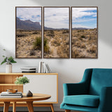 21606563-MGV-CV-36X24-Desert Mountain Wall Art – Southwest Landscape Photography Canvas Print, Rustic Nature Artwork Scenic Western Decor for Living