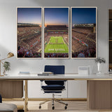 17421-MGV-CV-36X24-Kyle Field Wall Art Canvas Print, Framed Texas Stadium Art Picture Print, Kyle Field Stadium Perfect Sport Room Decor Artwork