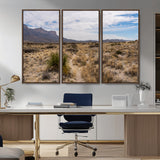 21606563-MGV-CV-36X24-Desert Mountain Wall Art – Southwest Landscape Photography Canvas Print, Rustic Nature Artwork Scenic Western Decor for Living