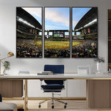 92672-MGV-CV-36X24-Chase Field Stadium Wall Art Canvas Print, Framed Arizona Stadium Art Picture Print, Chase Stadium Perfect Sports Room Decor