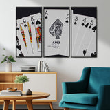 56787-MGV-CV-36X24-Playing Cards – Classic Poker Deck with Spades, Standard Size Durable Casino Quality Card Set for Magic Tricks, Blackjack, Bridge,