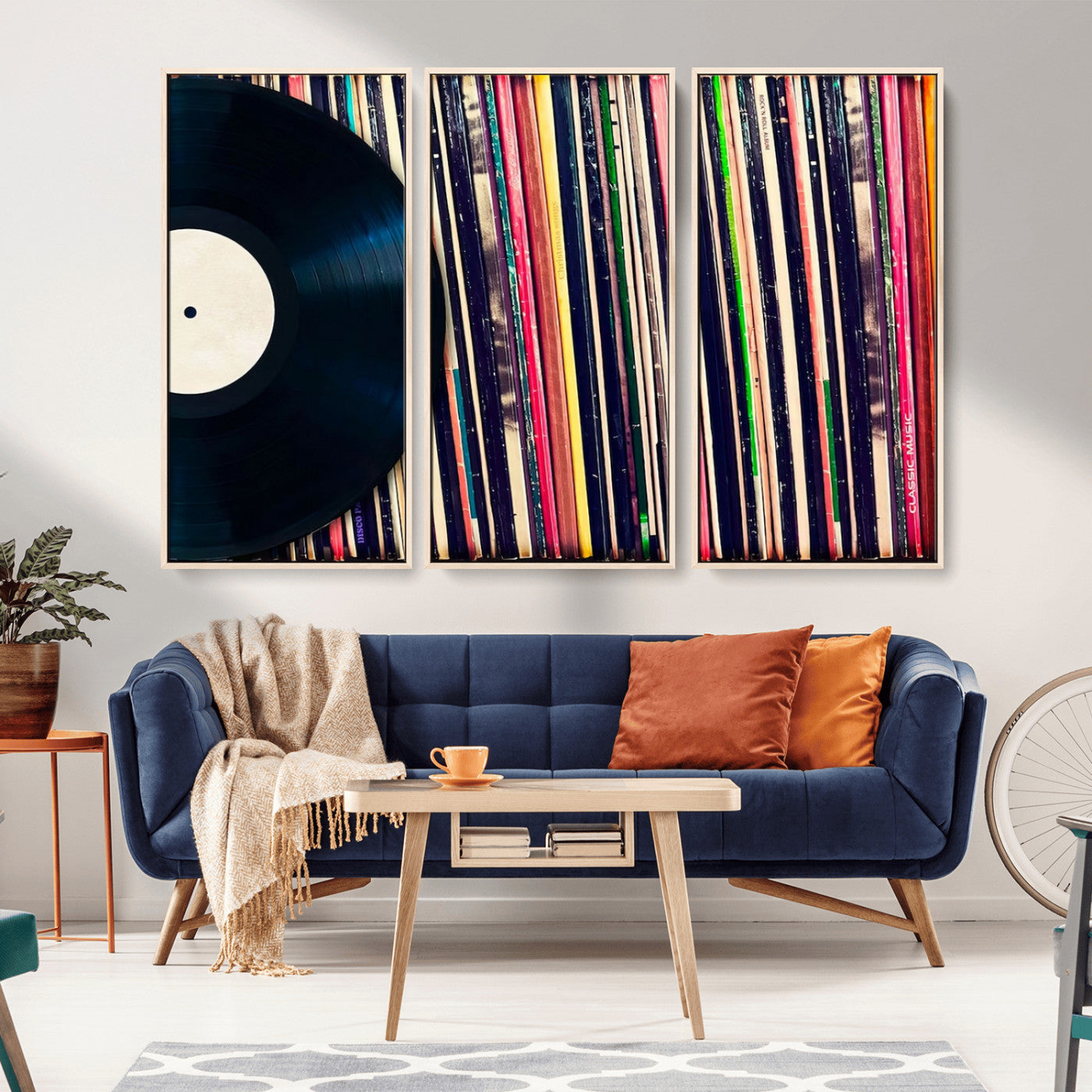 45029-MGV-CV-36X24-Misty Pine Forest Wall Art – Black and White Landscape Canvas Print, Foggy Trees Nature Photography, Modern Minimalist Decor for