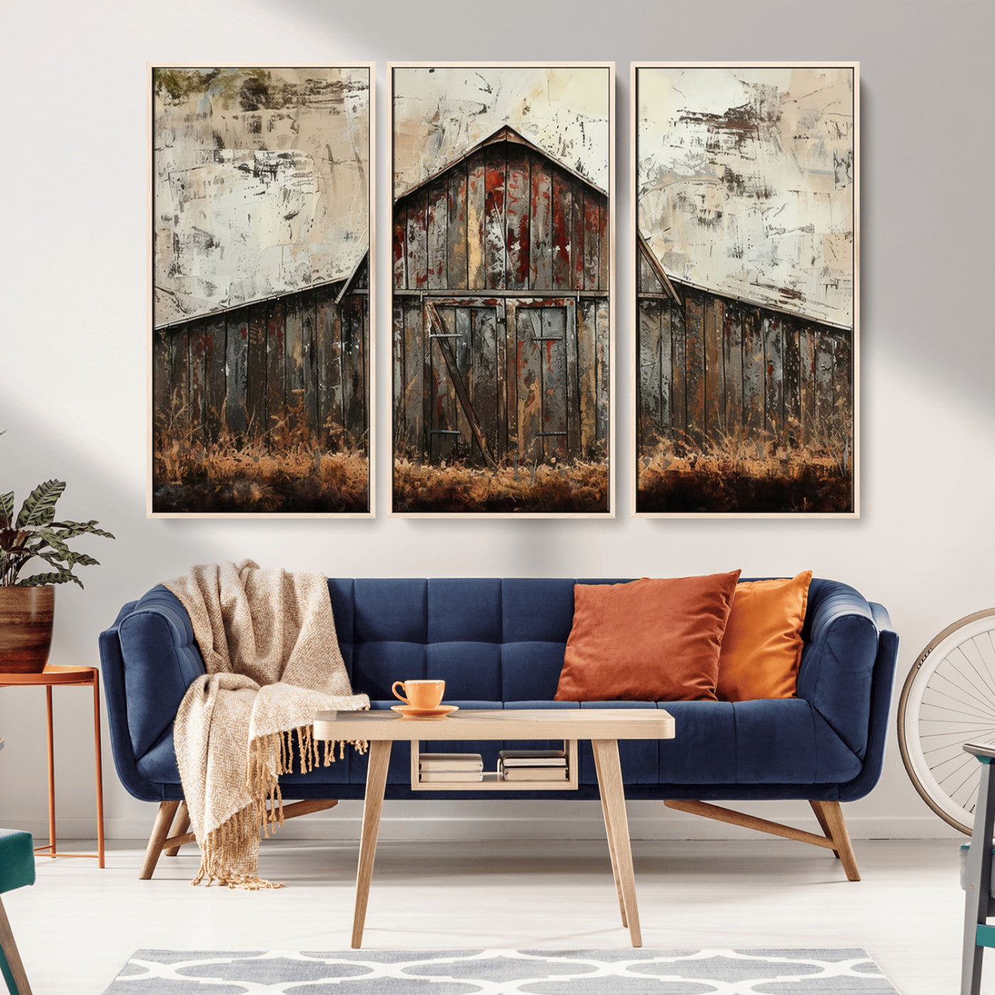 AHIR_1-topaz-MGV-CV-36X24-Rustic Barn Wall Art – Weathered Farmhouse Canvas Print, Vintage Country Landscape Artwork for Living Room, Kitchen, Cabin, Lodge,