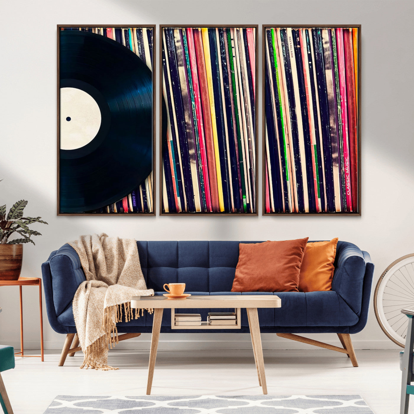 45029-MGV-CV-36X24-Misty Pine Forest Wall Art – Black and White Landscape Canvas Print, Foggy Trees Nature Photography, Modern Minimalist Decor for