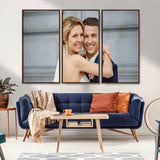 CSTM6030-MGV-CV-36X24-Custom Canvas Wall Art – Personalized Photo Print for Wedding, Anniversary or Gift, Ready to Hang Canvas for Home Decor