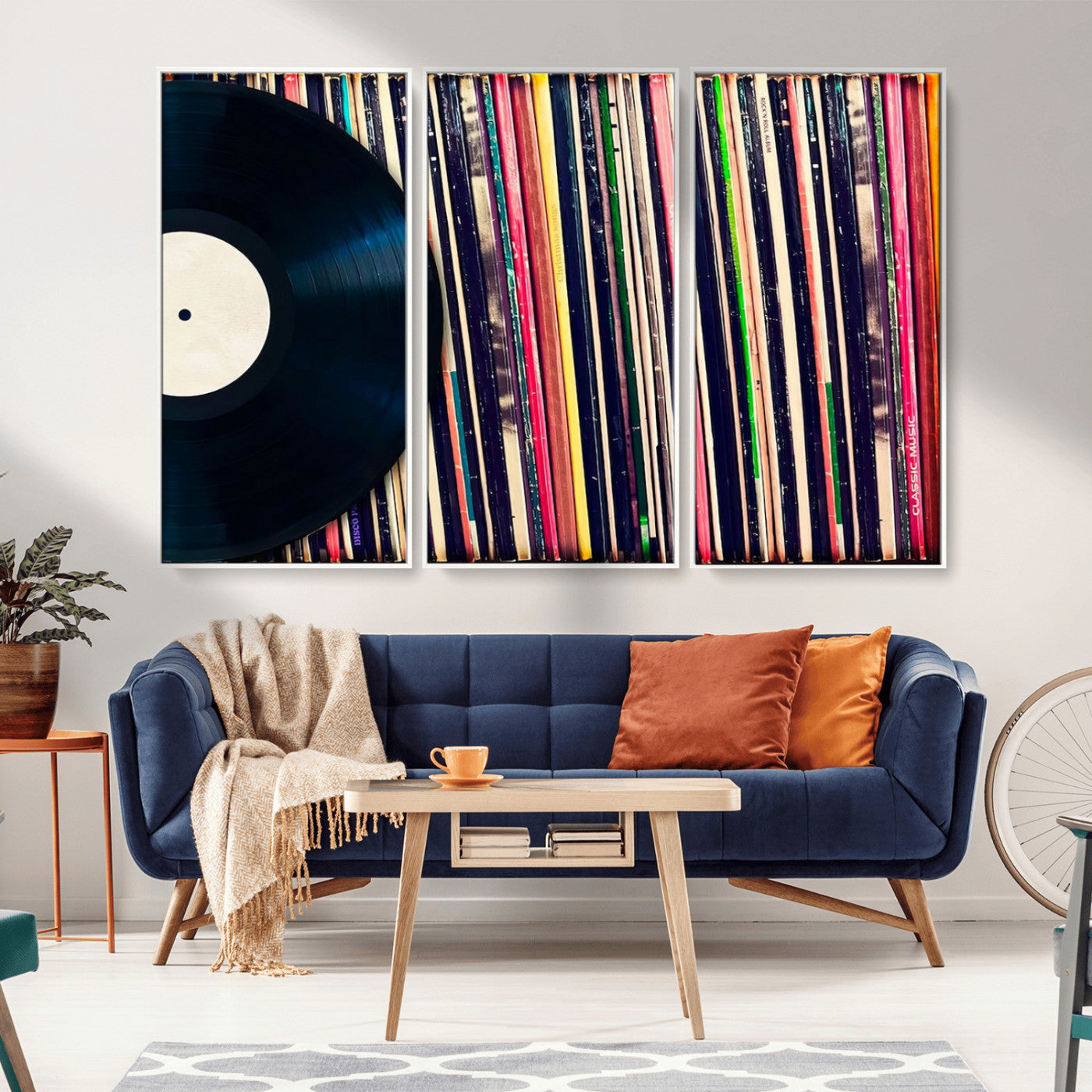 45029-MGV-CV-36X24-Misty Pine Forest Wall Art – Black and White Landscape Canvas Print, Foggy Trees Nature Photography, Modern Minimalist Decor for