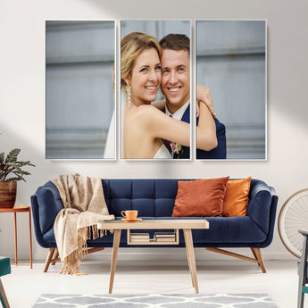 CSTM6030-MGV-CV-36X24-Custom Canvas Wall Art – Personalized Photo Print for Wedding, Anniversary or Gift, Ready to Hang Canvas for Home Decor