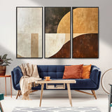 15030-MGV-CV-36X24-Wabi Sabi Wall Art Canvas Print, Framed Modern Abstract Art Picture Print, Minimalist Zen Perfect Minimalist Modern Decor Artwork
