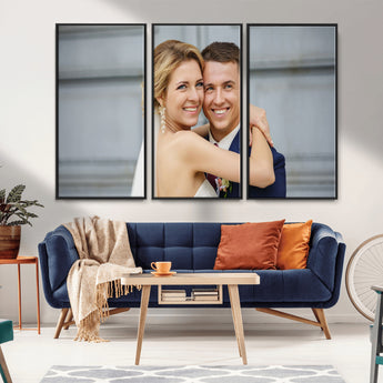 CSTM6030-MGV-CV-36X24-Custom Canvas Wall Art – Personalized Photo Print for Wedding, Anniversary or Gift, Ready to Hang Canvas for Home Decor