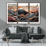 63125329-MGV-CV-36X24-Japanese Mt Fuji Wall Art – Surreal Ukiyo e Style Cherry Blossom Poster, Swirling Cloud Landscape Print, Modern Oriental Asian