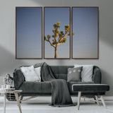 54552043-MGV-CV-36X24-Joshua Tree Art Wall Art Canvas Print, Framed Desert Landscape Art Picture Print, Southwestern Nature Perfect Southwestern Boho