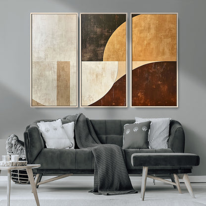 15030-MGV-CV-36X24-Wabi Sabi Wall Art Canvas Print, Framed Modern Abstract Art Picture Print, Minimalist Zen Perfect Minimalist Modern Decor Artwork