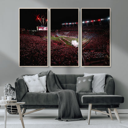 60690191-MGV-CV-36X24-William Brice Stadium Wall Art – Baseball Artwork Print for Game Room, Basement, Dorm or Office Wall Decor