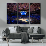 20491-MGV-CV-36X24-Madison Square Garden Wall Art Canvas Print, Framed New York Stadium Art Picture Print, MSG Stadium Perfect Sport Room Decor