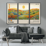 33864-MGV-CV-36X24-Pointillism Yayoi Wall Art Canvas Print, Framed Yayoi Kusama Art Picture Print, Yayoi Kusama Dot Perfect Abstract Nature Decor