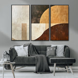 15030-MGV-CV-36X24-Wabi Sabi Wall Art Canvas Print, Framed Modern Abstract Art Picture Print, Minimalist Zen Perfect Minimalist Modern Decor Artwork
