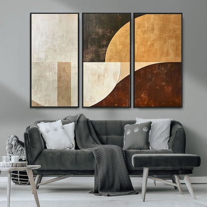 15030-MGV-CV-36X24-Wabi Sabi Wall Art Canvas Print, Framed Modern Abstract Art Picture Print, Minimalist Zen Perfect Minimalist Modern Decor Artwork