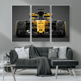 62882-MGV-CV-36X24-Renault F1 Racing Car Print - High-Performance Formula 1 Motorsport Wall Art, Perfect Gift for Racing Fans and Car Enthusiasts