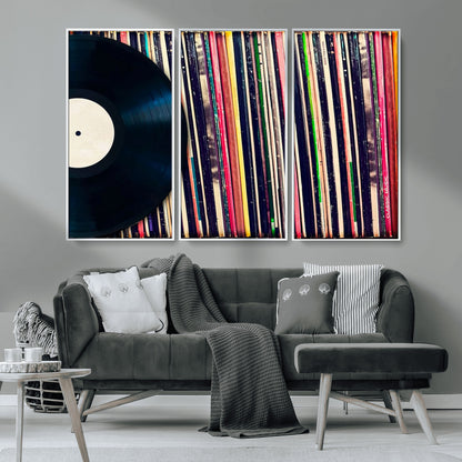 45029-MGV-CV-36X24-Misty Pine Forest Wall Art – Black and White Landscape Canvas Print, Foggy Trees Nature Photography, Modern Minimalist Decor for