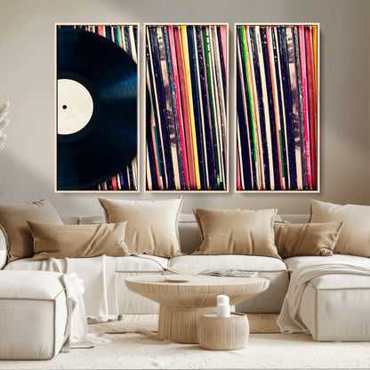 45029-MGV-CV-36X24-Misty Pine Forest Wall Art – Black and White Landscape Canvas Print, Foggy Trees Nature Photography, Modern Minimalist Decor for