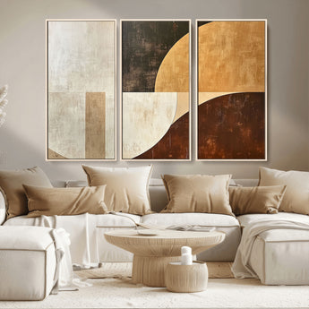 15030-MGV-CV-36X24-Wabi Sabi Wall Art Canvas Print, Framed Modern Abstract Art Picture Print, Minimalist Zen Perfect Minimalist Modern Decor Artwork