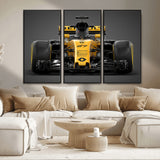 62882-MGV-CV-36X24-Renault F1 Racing Car Print - High-Performance Formula 1 Motorsport Wall Art, Perfect Gift for Racing Fans and Car Enthusiasts