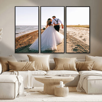 CSTM911-MGV-CV-36X24-Custom Canvas Print - Personalized Wall Art for Home Decor Wall Art Print, Create Your Own Photo Canvas Print, Ready to Hang