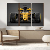 62882-MGV-CV-36X24-Renault F1 Racing Car Print - High-Performance Formula 1 Motorsport Wall Art, Perfect Gift for Racing Fans and Car Enthusiasts
