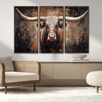 42732393-MGV-FC-48X32-3P_Walnut-Venice Canal Wall Art – Rustic Italian Architecture Canvas Print, Scenic Europe Travel Decor for Living Room, Office, Bedroom