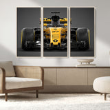 62882-MGV-CV-36X24-Renault F1 Racing Car Print - High-Performance Formula 1 Motorsport Wall Art, Perfect Gift for Racing Fans and Car Enthusiasts