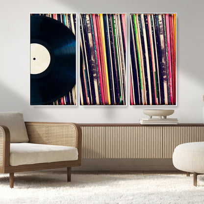 45029-MGV-CV-36X24-Misty Pine Forest Wall Art – Black and White Landscape Canvas Print, Foggy Trees Nature Photography, Modern Minimalist Decor for