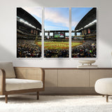 92672-MGV-CV-36X24-Chase Field Stadium Wall Art Canvas Print, Framed Arizona Stadium Art Picture Print, Chase Stadium Perfect Sports Room Decor