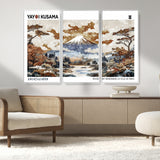 80111817-MGV-CV-36X24-Japanese Landscape Wall Art – Mount Fuji Autumn Canvas Print, Asian Inspired Nature Decor for Living Room, Bedroom, Office or