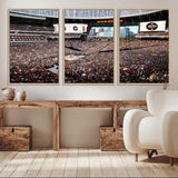 38616413-MGV-CV-36X24-Chicago Dome Stadium Wall Art – Futuristic Basketball Final Four Arena Canvas Print, Modern Sports Fan Decor for Man Cave or