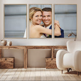 CSTM6030-MGV-CV-36X24-Custom Canvas Wall Art – Personalized Photo Print for Wedding, Anniversary or Gift, Ready to Hang Canvas for Home Decor