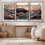 63125329-MGV-CV-36X24-Japanese Mt Fuji Wall Art – Surreal Ukiyo e Style Cherry Blossom Poster, Swirling Cloud Landscape Print, Modern Oriental Asian