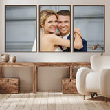 CSTM6030-MGV-CV-36X24-Custom Canvas Wall Art – Personalized Photo Print for Wedding, Anniversary or Gift, Ready to Hang Canvas for Home Decor