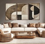 44796-MGV-CV-36X24-Wabi Sabi Wall Art Canvas Print, Framed Geometric Minimalist Art Picture Print, Modern Abstract Perfect Modern Abstract Decor