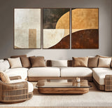 15030-MGV-CV-36X24-Wabi Sabi Wall Art Canvas Print, Framed Modern Abstract Art Picture Print, Minimalist Zen Perfect Minimalist Modern Decor Artwork