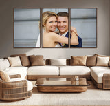 CSTM6030-MGV-CV-36X24-Custom Canvas Wall Art – Personalized Photo Print for Wedding, Anniversary or Gift, Ready to Hang Canvas for Home Decor