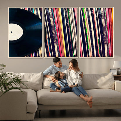 45029-MGV-CV-36X24-Misty Pine Forest Wall Art – Black and White Landscape Canvas Print, Foggy Trees Nature Photography, Modern Minimalist Decor for