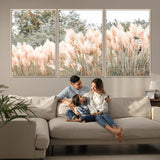 21826392-MGV-CV-36X24-Pampas Grass Wall Art Canvas Print, Framed Soft Pampas Art Picture Print, Pastel Grasses Perfect Soft Neutral Boho Decor Artwork