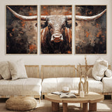 42732393-MGV-FC-60X30-3P_Natural-Venice Canal Wall Art – Rustic Italian Architecture Canvas Print, Scenic Europe Travel Decor for Living Room, Office, Bedroom