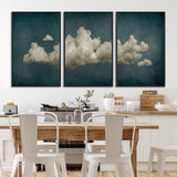 18162-MGV-CV-36X24-Ethereal Cloud Wall Art – Panoramic Sky Canvas Print, Dreamy Atmospheric Decor for Bedroom, Living Room or Office