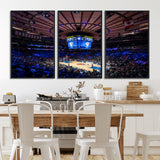 20491-MGV-FC-60X30-3P_Black-Madison Square Garden Wall Art Canvas Print, Framed New York Stadium Art Picture Print, MSG Stadium Perfect Sport Room Decor