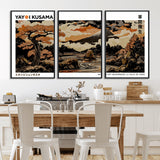 96372548-MGV-CV-36X24-Japanese Landscape Wall Art Print – Mt. Fuji Poster with Bonsai Tree & River, Ukiyo-e Inspired Modern Japanese Artwork, Autumn