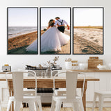 CSTM911-MGV-FC-60X30-3P_Black-Custom Canvas Print - Personalized Wall Art for Home Decor Wall Art Print, Create Your Own Photo Canvas Print, Ready to Hang