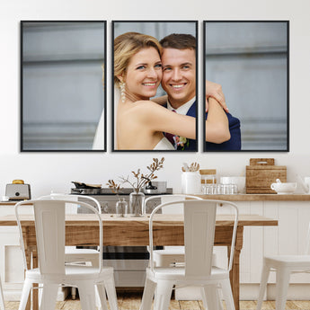 CSTM6030-MGV-CV-36X24-Custom Canvas Wall Art – Personalized Photo Print for Wedding, Anniversary or Gift, Ready to Hang Canvas for Home Decor