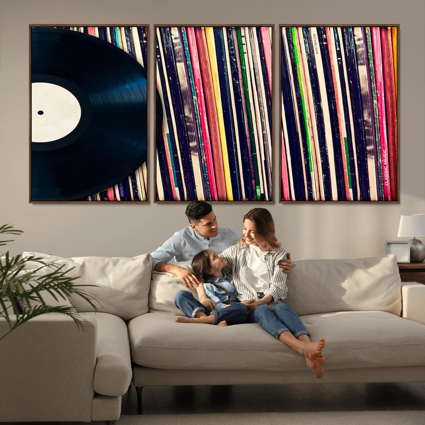 45029-MGV-CV-36X24-Misty Pine Forest Wall Art – Black and White Landscape Canvas Print, Foggy Trees Nature Photography, Modern Minimalist Decor for